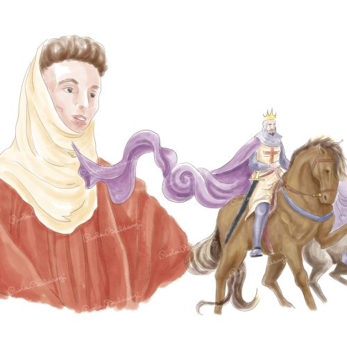 Riccardo-Cuor-di-Leone-Eleonora-d'Aquitania